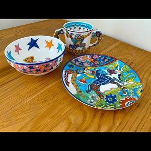Tiffany 3 piece children’s China set fantasy